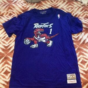 Mitchell & Ness Raptors Tracy Mcgrady purple Tee